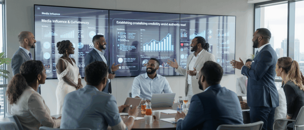 découvrez comment la stratégie « autorité média » permet aux dirigeants de renforcer leur crédibilité et d’asseoir leur expertise auprès de leur audience grâce à des méthodes éprouvées et adaptées à leur secteur.